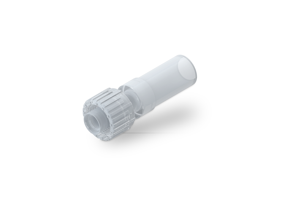 NWSA Nexus Connect hose connection with cylindrical body, shown in isolation.,NWSA Nexus Connect hose connection with cylindrical body, shown in isolation.,NWSA Nexus Connect hose connection with cylindrical body, shown in isolation.